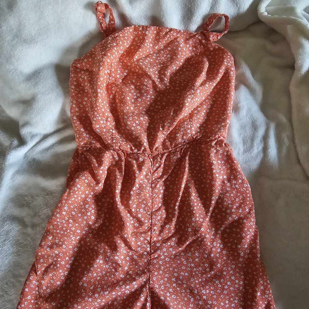Old Navy Orange Floral Kids Bottoms